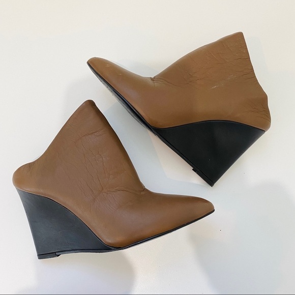 Vince leather wedge - Picture 1 of 8